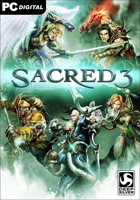 Sacred 3 box art for Xbox 360